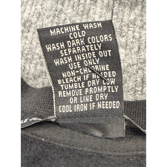 Vintage Marithe Francois Girbaud Black Euro Raw Raglan Crewneck T shirt 3XL - Picture 5 of 10